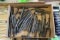 Lot of Air Chisels & Punches