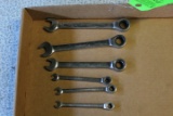 (6) Horusdy SAE Ratcheting Combination Wrenches