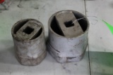 (2) Axle Nut Sockets