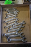 (17) Snap-On Combination SAE Wrenches