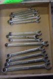 (13) Snap-On Combination SAE Wrenches Assorted Size