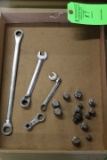 Lot of Assorted Wrenches & Sockets