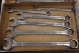 (6) Large SAE Combination Wrenches