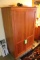 2-Door Cherry Linen Cabinet