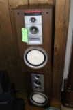 (2) Panasonic 3-Way Turbo Thrust Speaker System