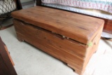 Cedar Chest w/ Asst. Sewing Supplies