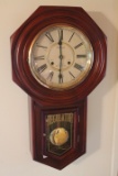 Waltham Regulator Wind-Up Wall Clock