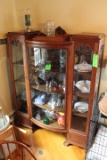 Vintage Mahogany China Cabinet