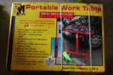 Rolling Portable Work Table