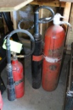 (4) Vintage Fire Extinguishers