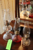 (3) Kerosene Lanterns