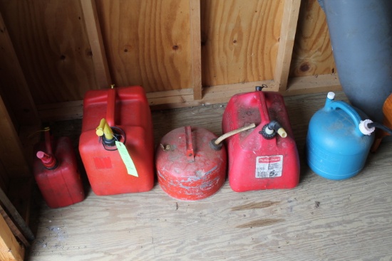 (5) Gas Cans