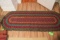 Oval Wool Braided Runner