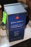 Vintage Dairy Tin Milk Filter Container