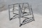 (3) Folding Adjustable Aluminum Stands