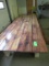 Farmhouse Dining Table w/ 2 Benches