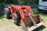 Allis Chambers A-C 5050 4 x 4 Diesel Tractor w/ Bucket