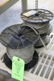 (3) Spools of Galvanized Cable