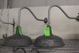 (2) Abolite Wall Mounted Galvanized Barn Lights