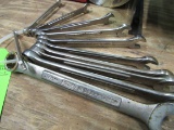 (10) Craftsman Combination Wrenches Metric