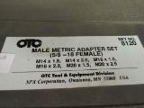 OTC Male Metric Adapter Set