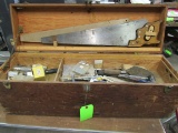 Carpenters Box with Tools