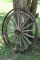 (2) Wagon Wheels