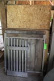 Metal-Framed Adjustable Gate