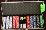 Poker Chip Set in Case