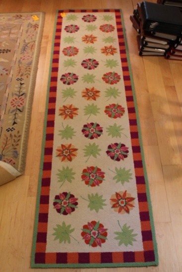 Susan Sargent Hooked Wool Rug