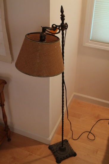 Vintage Iron Standing Lamp