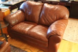 Leather Loveseat