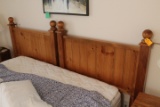 Pair of Pine Twin Headboards