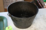 Cast Iron Handled Vessel Stamped #2