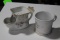 (2) Antique Ceramic Shaving Cups