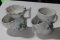 (2) Antique Ceramic Shaving Cups