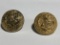 (2) Brass Civil War Era Buttons