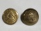 (2) Brass Civil War Era Buttons