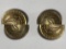 (2) Brass Civil War Era Buttons