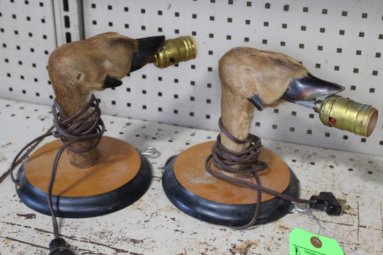 Pair of Vintage Deer Hoof Wall Mount Sconces