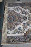 Machine Woven Oriental Rug w/ Center Medallion