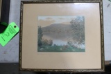 Elmore Lake Colorize Sawyer Print