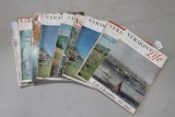 (8) Vintage 1950's Vermont Life Magazines