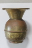 (2) Brass Reproduction Spittoons