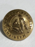 (1) Brass Civil War Era Button