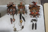 (3) Modern Cuckoo Clocks