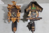(2) Modern Cuckoo Clocks