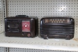 (2) Vintage Tube Type Radios