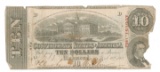 Confederate States $10.00 Currency, Richmond, April 6, 1863