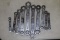 (10) Boxed End SAE & Metric Ratchet Set